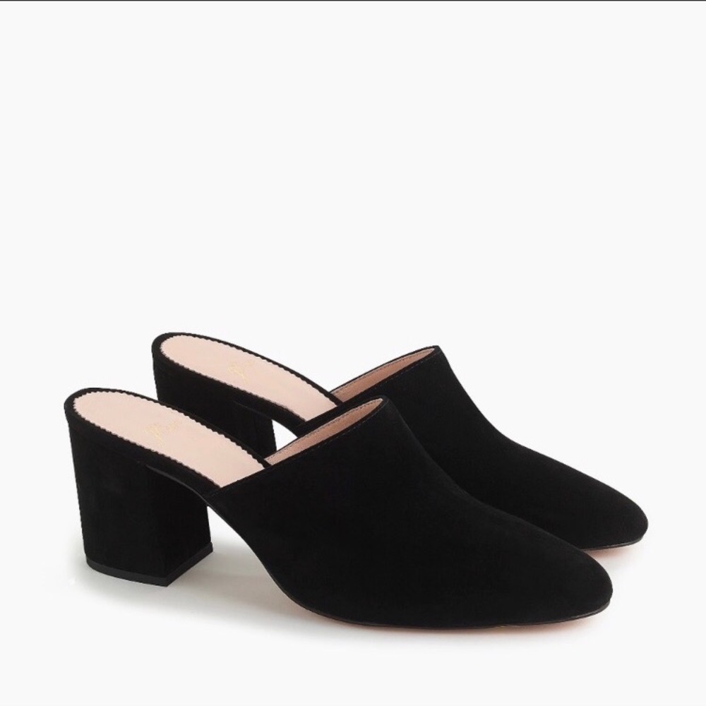 J. Crew Suede Mules